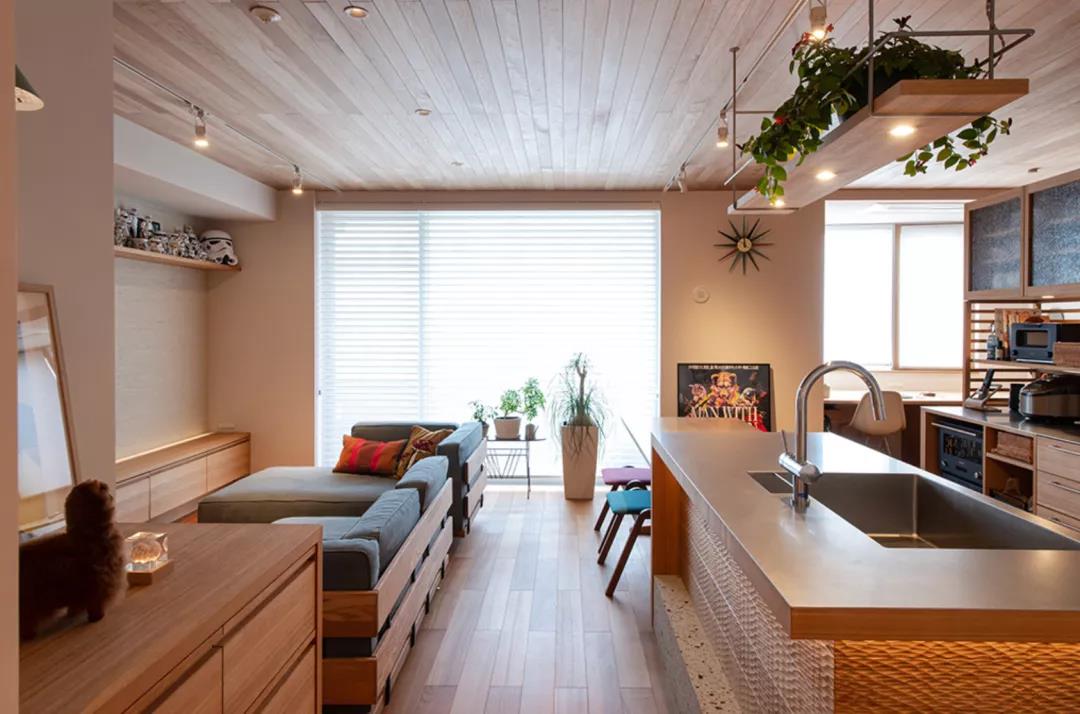 她家和風80㎡「元宇宙兒童房」上床下柜，墻上還開洞？