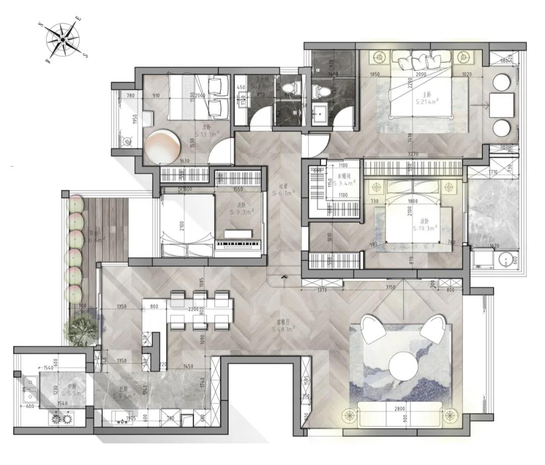 學(xué)區(qū)房家長(zhǎng)終于出手，打造超通透「三代同堂范本」