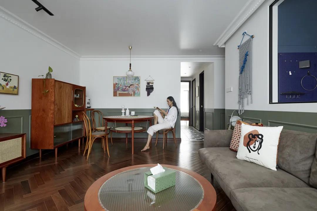 穿越民國劇場品質宅，83㎡老破舊變身「古典生活館」