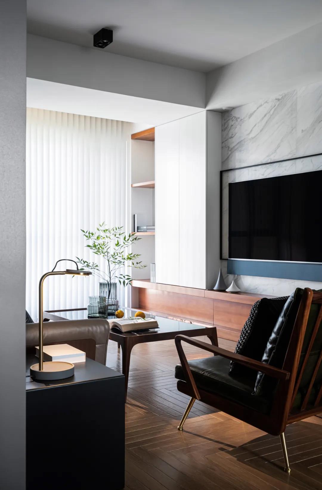 無玄關這樣裝美上天，LDK+玻璃書房，舒適度滿分答卷！