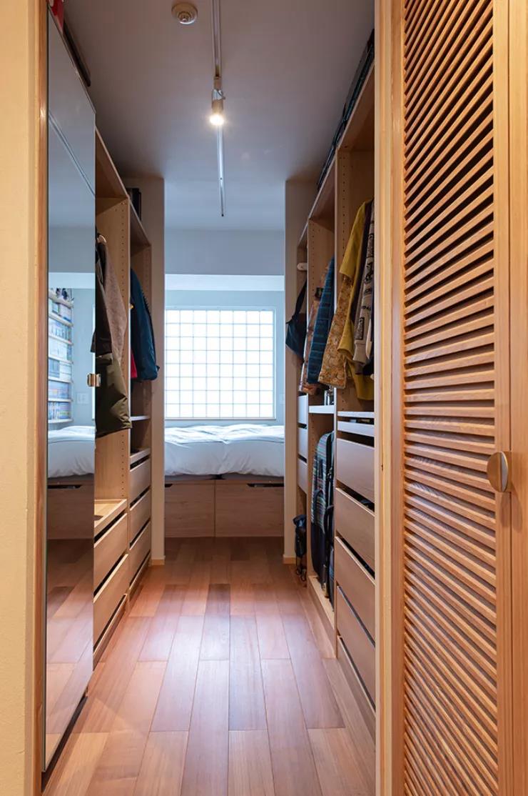 她家和風80㎡「元宇宙兒童房」上床下柜，墻上還開洞？