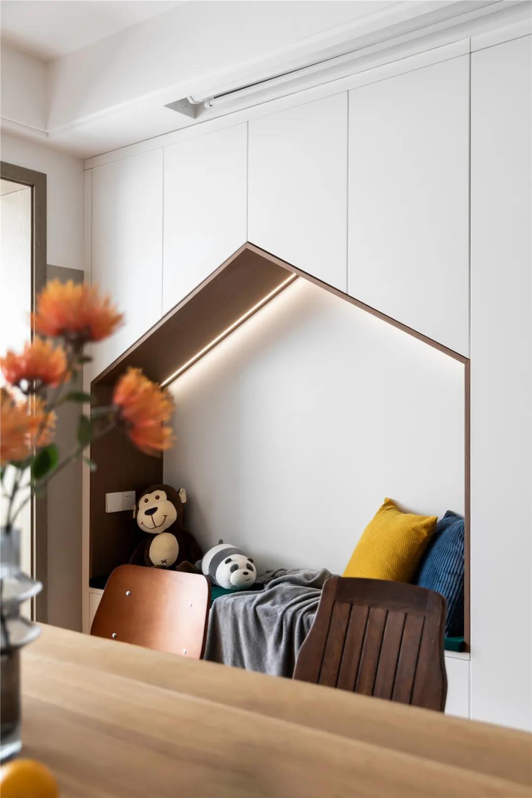 背景墻變身“兒童樂園”，廊坊老師的113㎡三代同堂YYDS！