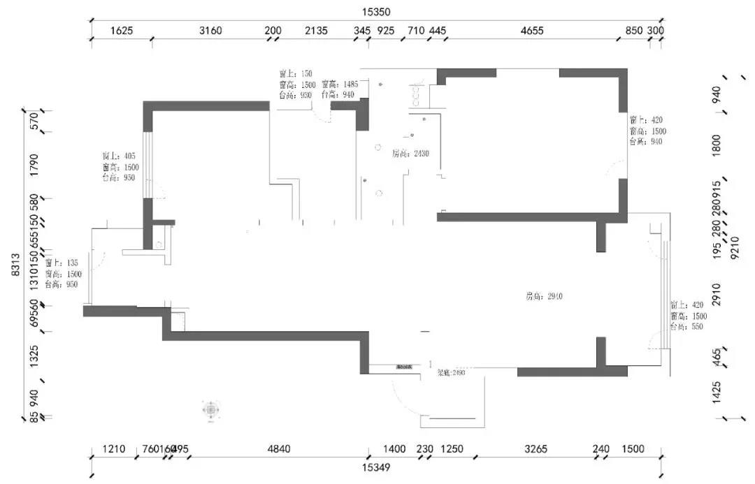 裝修也內卷？黑白+原木打造廣州120㎡電影里的高級感	