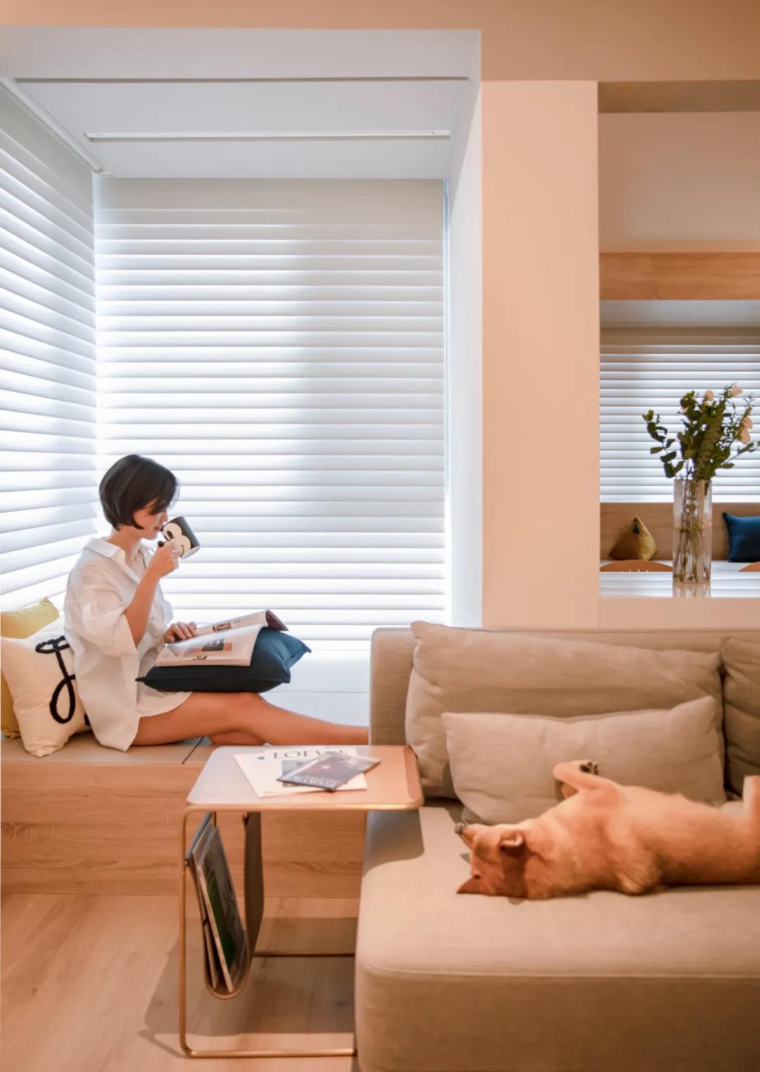 汪主人的家裝心機(jī)：功能區(qū)一應(yīng)俱全，小戶型完美利用！