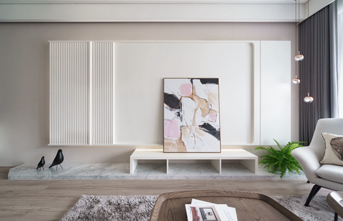 玻璃書房+豪華衣帽間，灑滿陽光的110㎡居家也像在度假