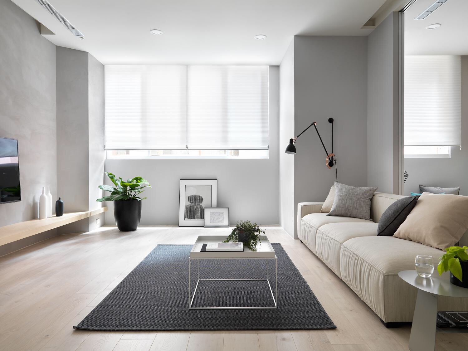 “既可獨處又可相融”廣州夫妻用愛滋養(yǎng)的130㎡極簡家