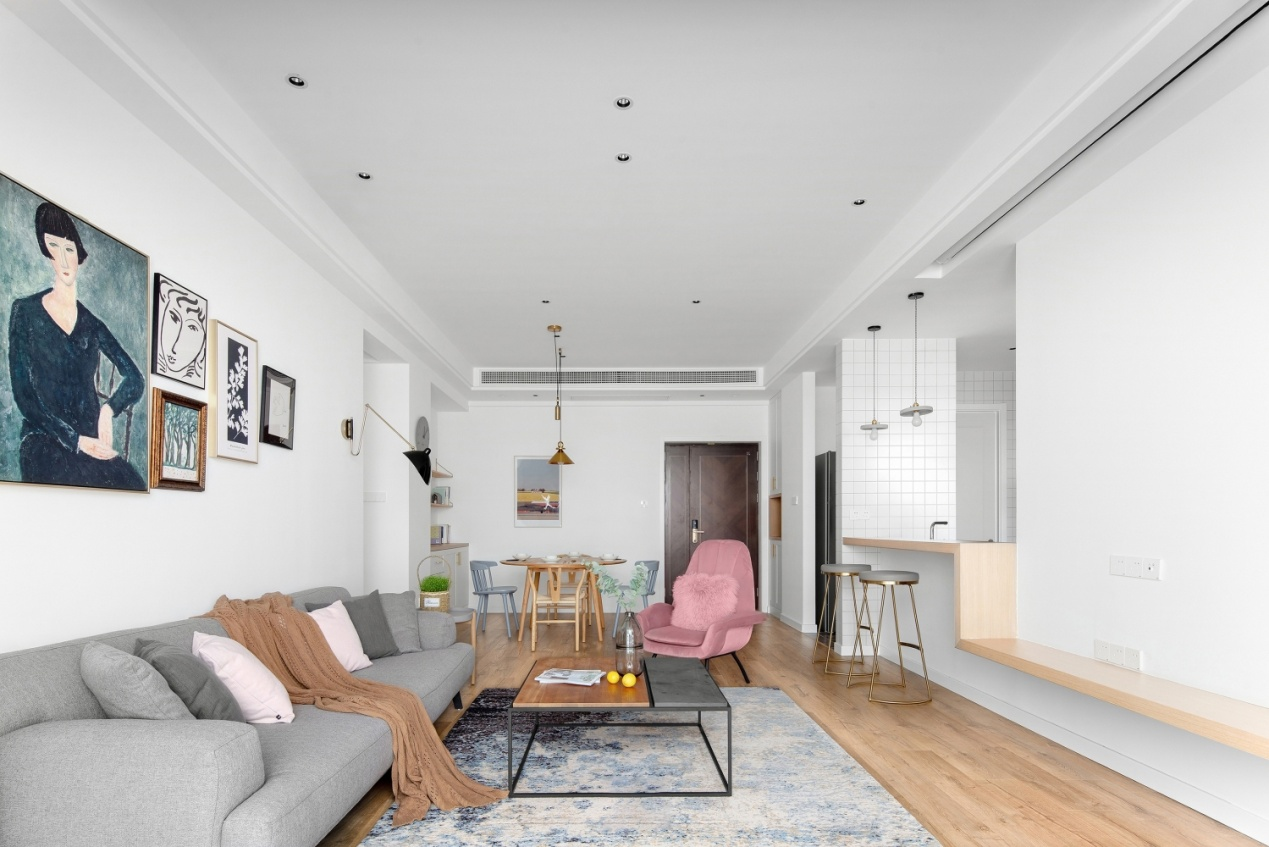 「沉浸式LDK親子宅」北京120㎡三居改造，只用這兩步！