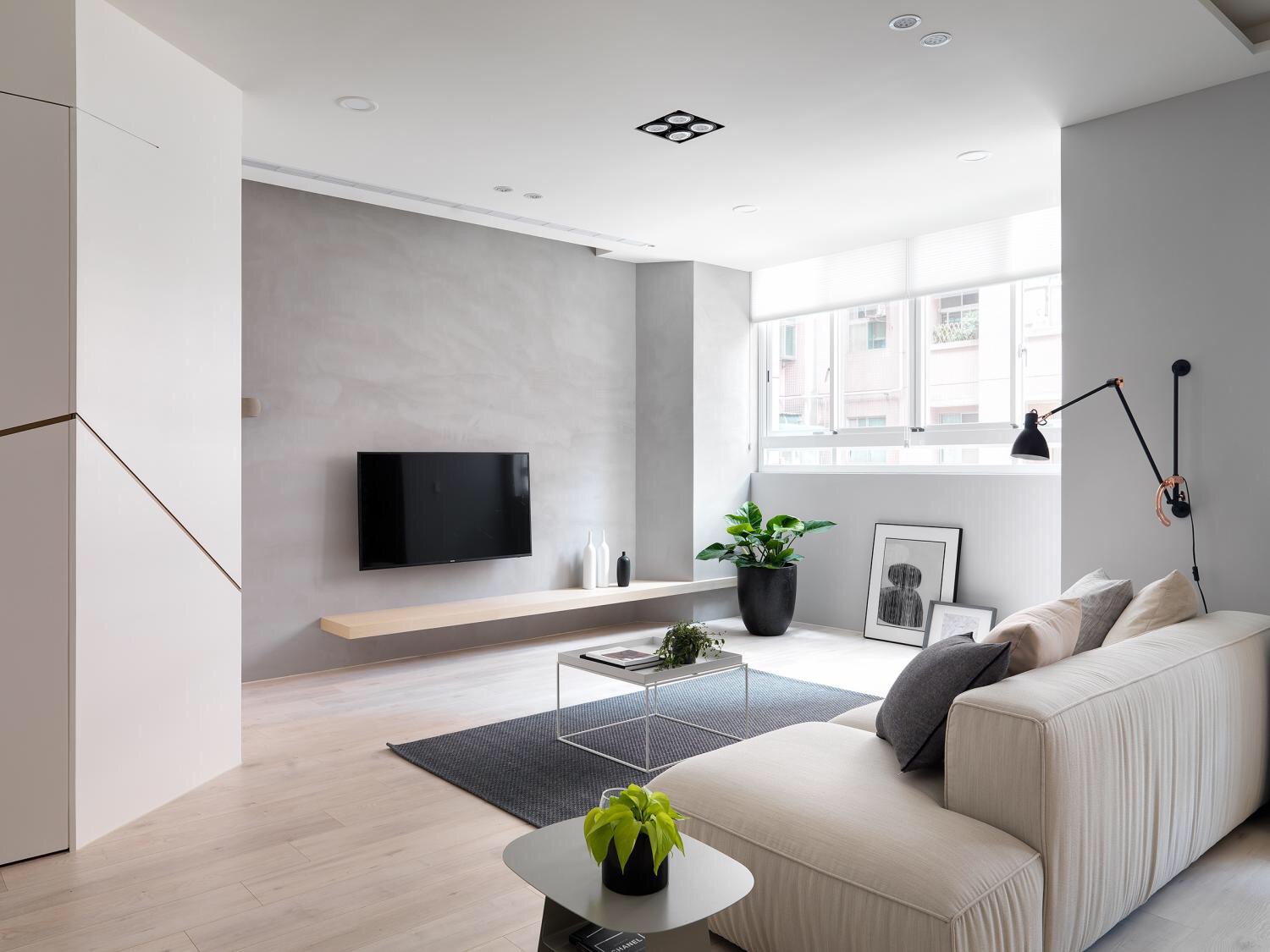 “既可獨處又可相融”廣州夫妻用愛滋養(yǎng)的130㎡極簡家