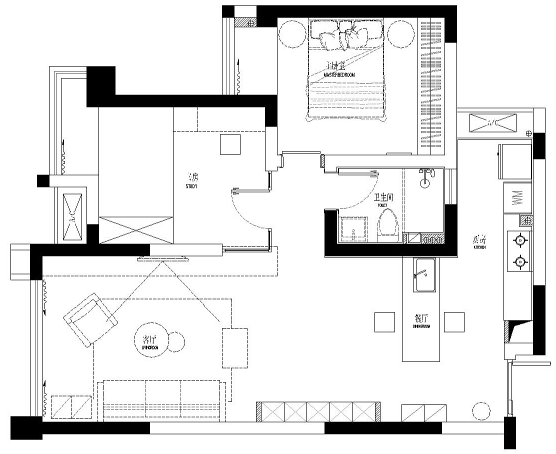 「75㎡理想型」大美于心の獨(dú)居生活，精致到讓人羨慕