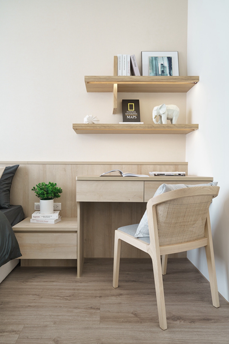 玻璃書房+豪華衣帽間，灑滿陽光的110㎡居家也像在度假