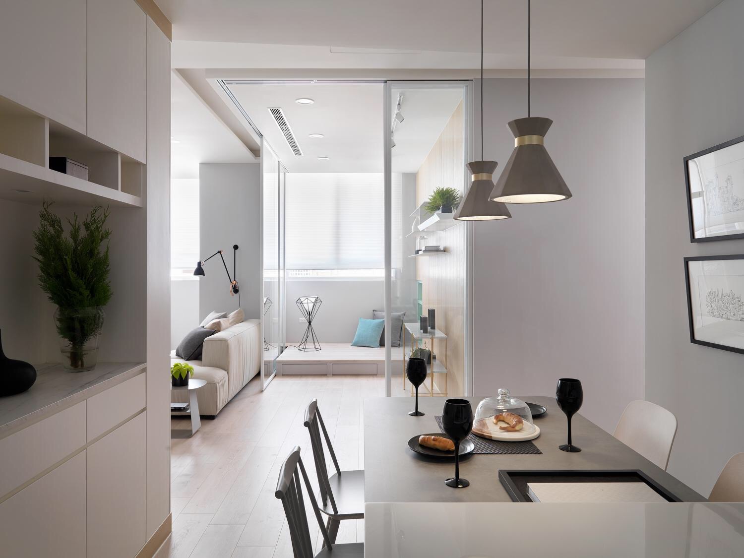 “既可獨處又可相融”廣州夫妻用愛滋養(yǎng)的130㎡極簡家