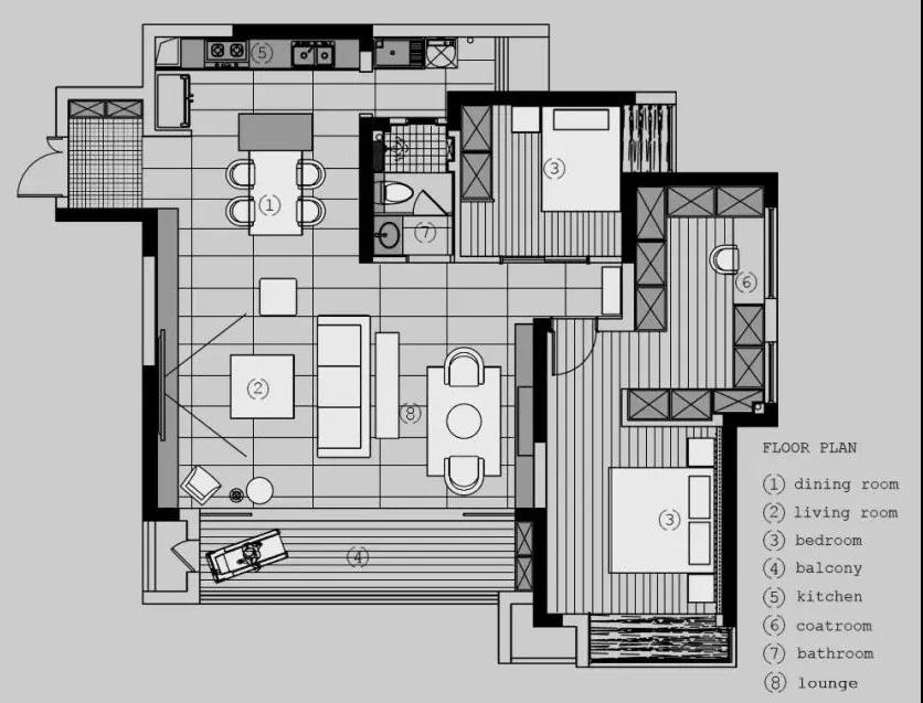 在鬧市中打造一處“靈魂靜地”，時(shí)尚海歸的110㎡獨(dú)居藝術(shù)