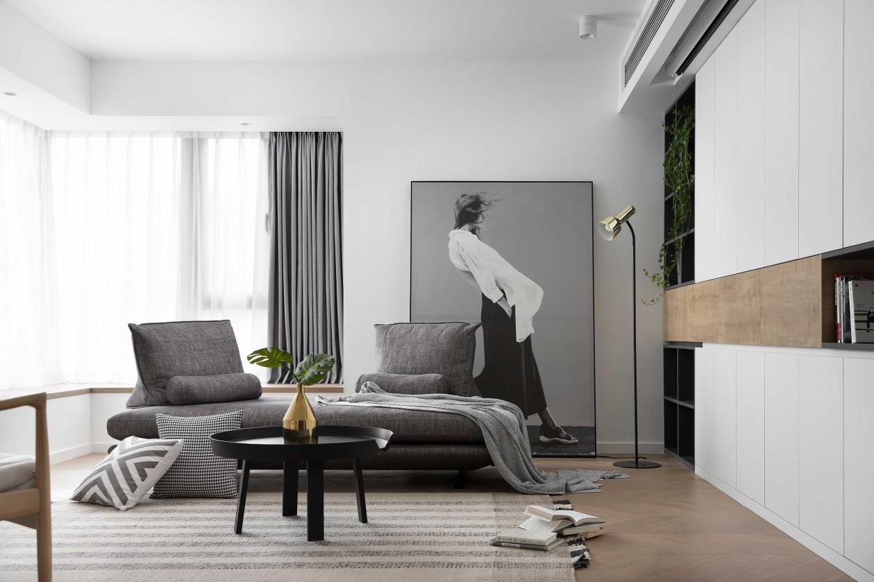 深圳115㎡高知女性的品質獨居，收納多過五口之家！