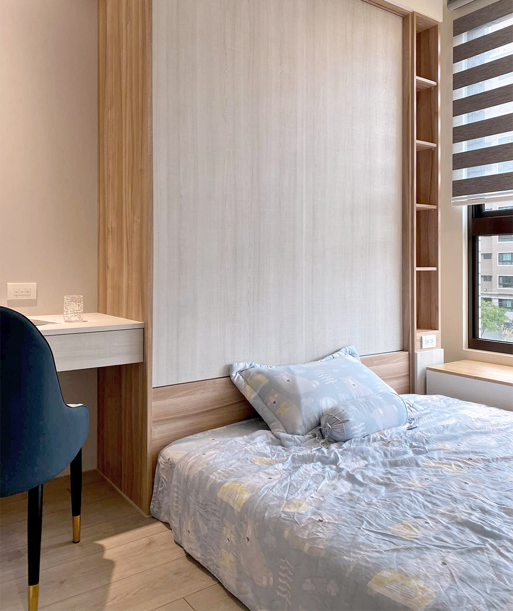 榻榻米兒童書房+步入式衣帽間，73㎡「北歐風」全是寶藏