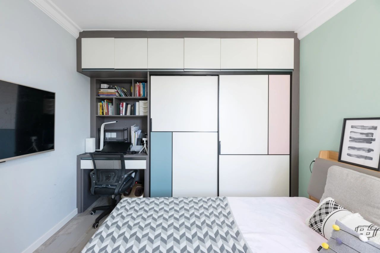 64㎡小戶型裝修 | 做好頂天立地柜，90后夫妻血賺30㎡收納，實(shí)用！