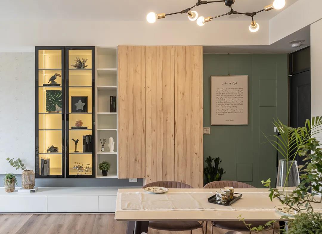 武漢夫妻的95㎡精致宅，強(qiáng)收納、零負(fù)擔(dān)、可借鑒！