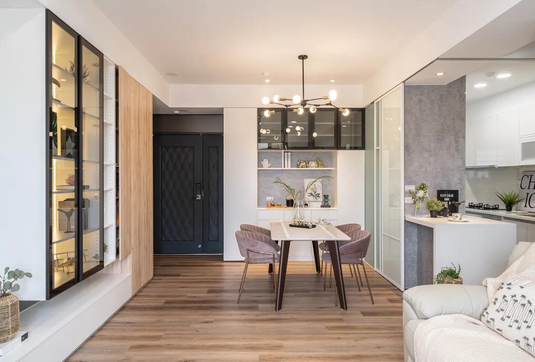 武漢夫妻的95㎡精致宅，強(qiáng)收納、零負(fù)擔(dān)、可借鑒！