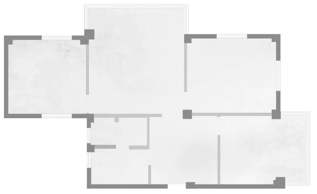 北京92㎡“樸素”狠裝，客廳魔法變出第三個臥室！