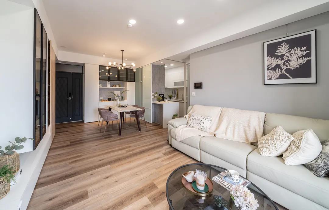 武漢夫妻的95㎡精致宅，強(qiáng)收納、零負(fù)擔(dān)、可借鑒！