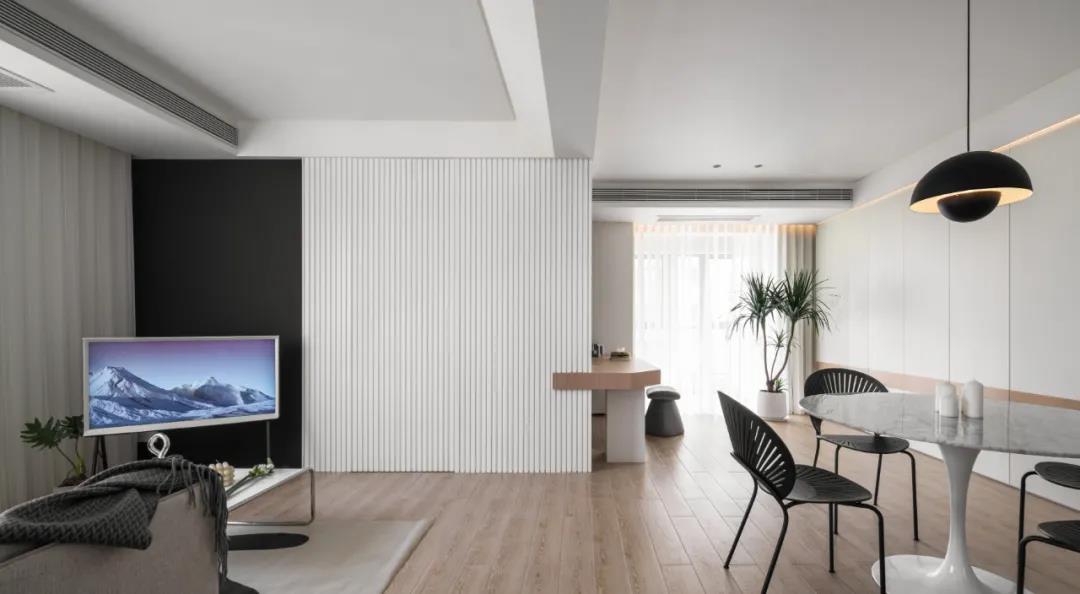 武漢98㎡「奧利奧風」，創意腦洞治愈細節控！