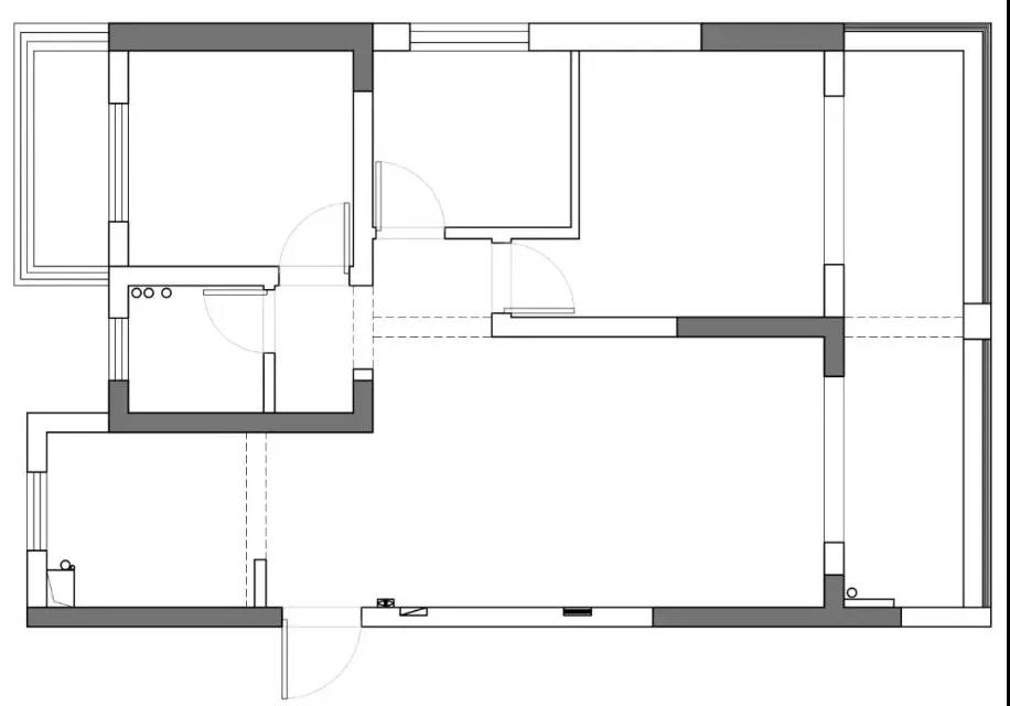 武漢98㎡「奧利奧風」，創意腦洞治愈細節控！