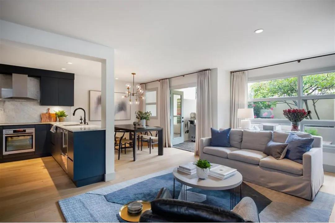 天津110㎡LDK超通透，還能在浪漫庭院里“吹海風”~