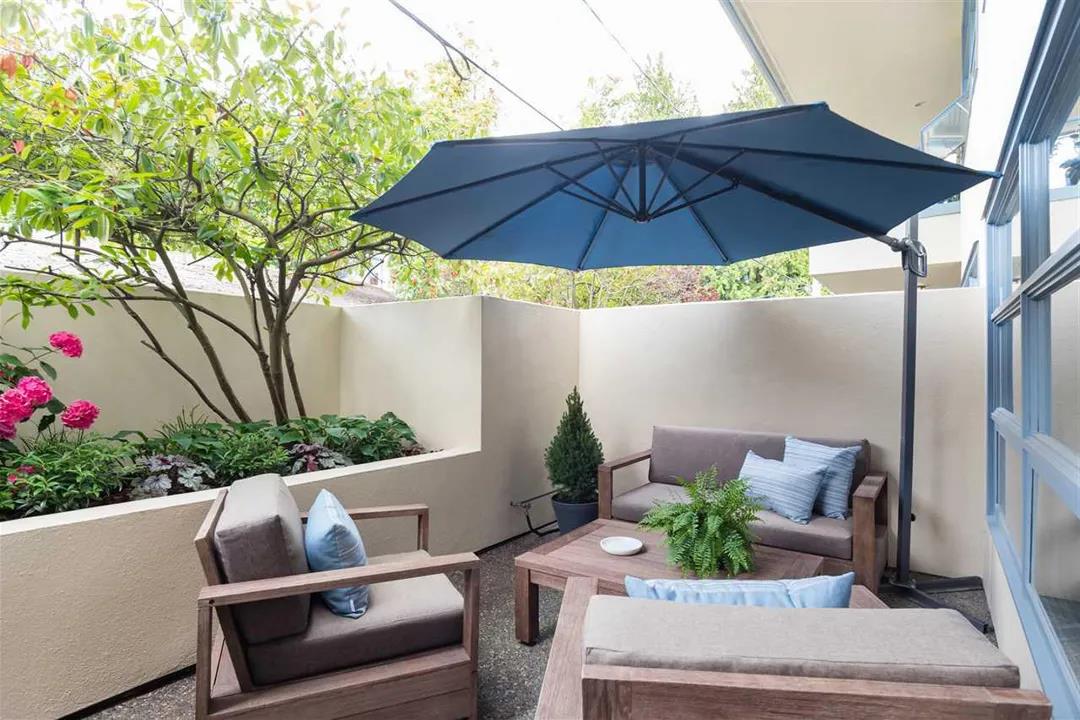 天津110㎡LDK超通透，還能在浪漫庭院里“吹海風”~