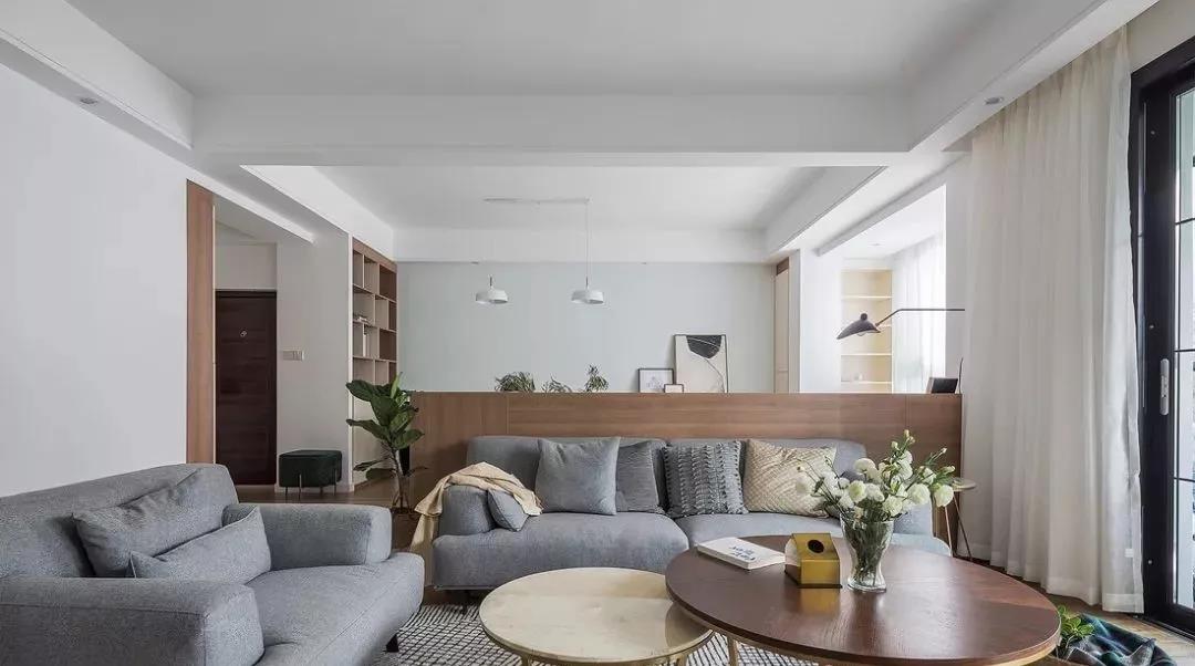 135㎡不按常理出牌，書桌竟成軟隔斷，盡顯大宅格調！