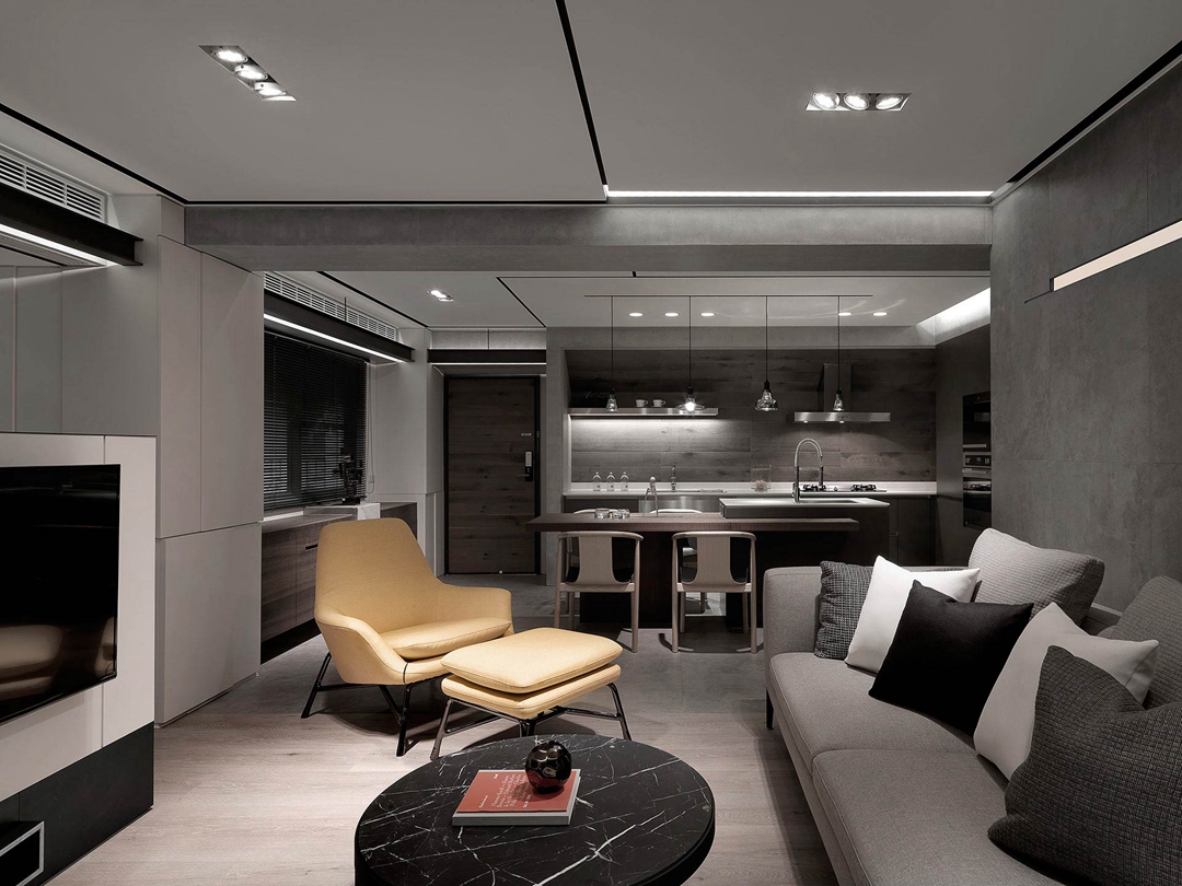 深圳這套瘋狂爆燈的潮酷119㎡，業(yè)主群都吹爆了！