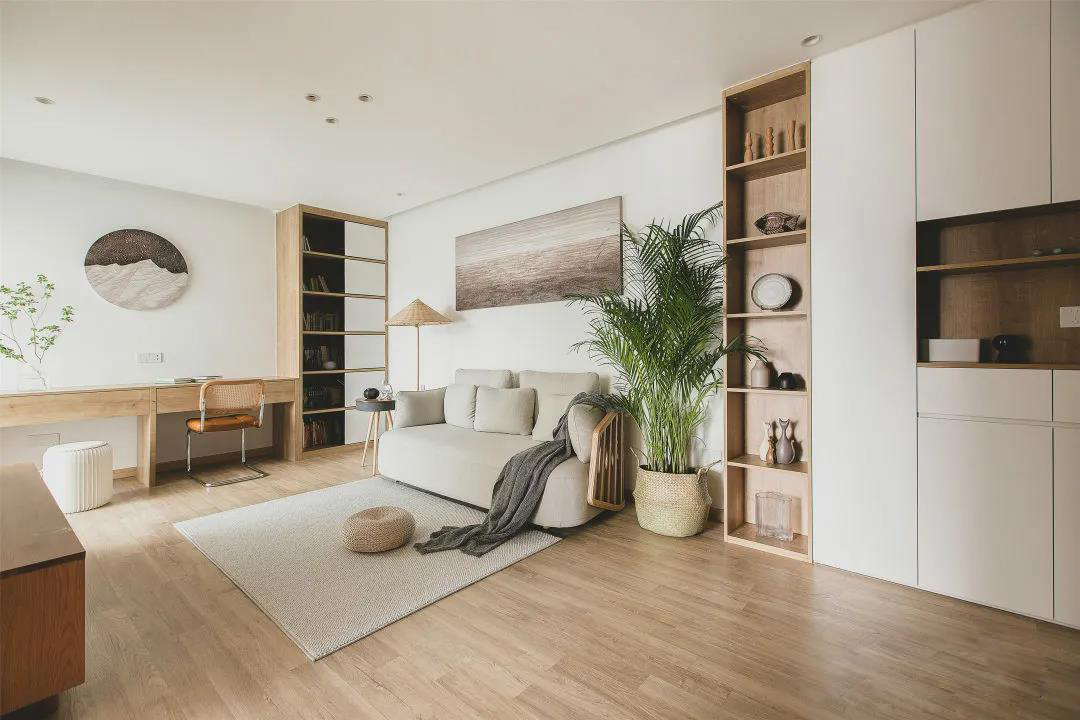 109㎡心機改造，轉(zhuǎn)角變書房，低預算也能get日式美宅！