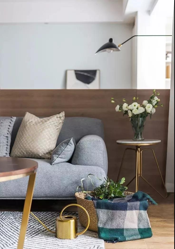 135㎡不按常理出牌，書桌竟成軟隔斷，盡顯大宅格調！