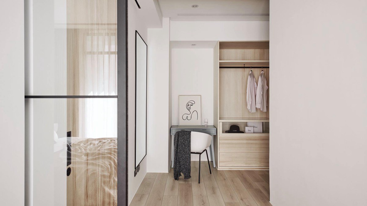 減法人生丨強(qiáng)收納好打理的114㎡白色清水房