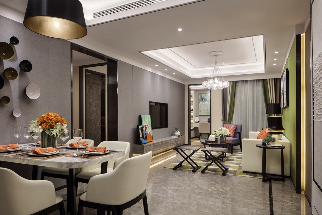 四口之家132㎡[擴(kuò)容術(shù)]，拆掉玄關(guān)墻，憋屈客廳豁然開朗！