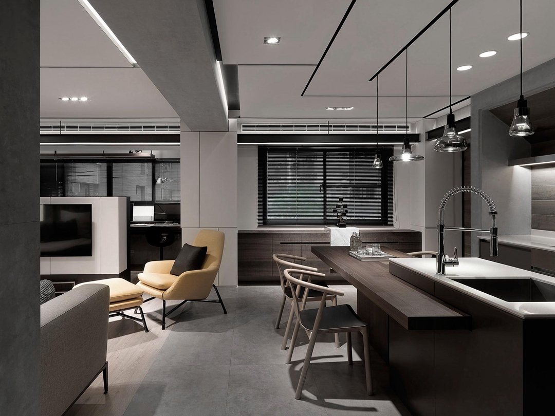 深圳這套瘋狂爆燈的潮酷119㎡，業(yè)主群都吹爆了！