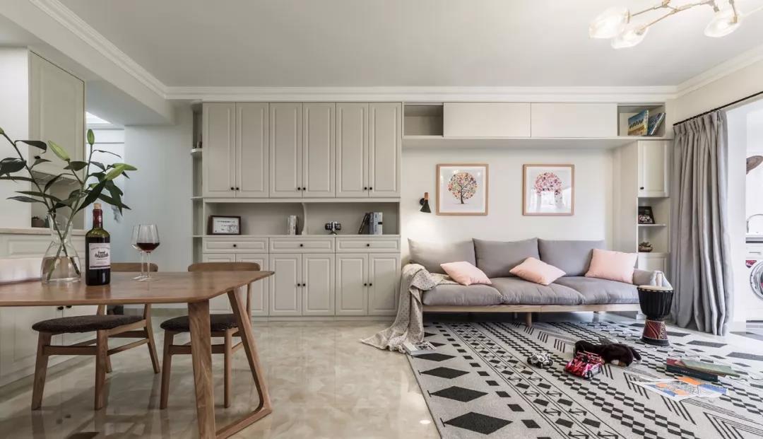 北京104㎡[雞肋戶型]大爆改，墻體移動術，1㎡都不浪費!