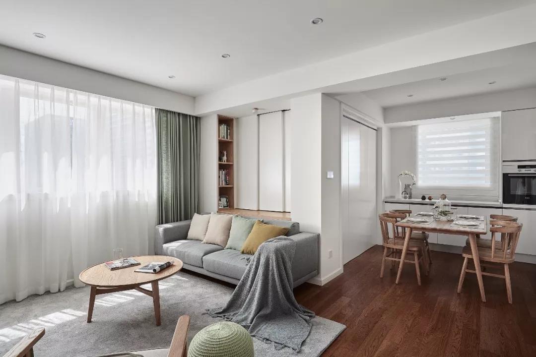 砸半墻得全景光線，成都98㎡兩居竟能“四面采光”	