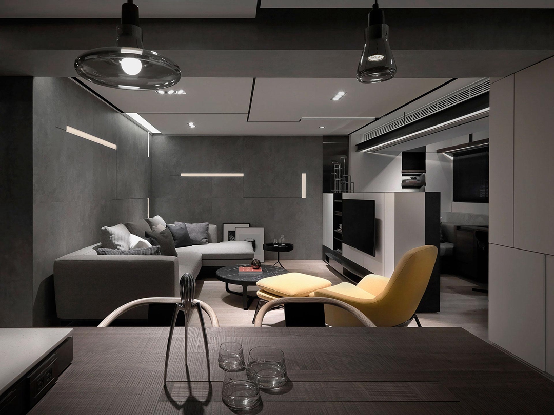 深圳這套瘋狂爆燈的潮酷119㎡，業(yè)主群都吹爆了！