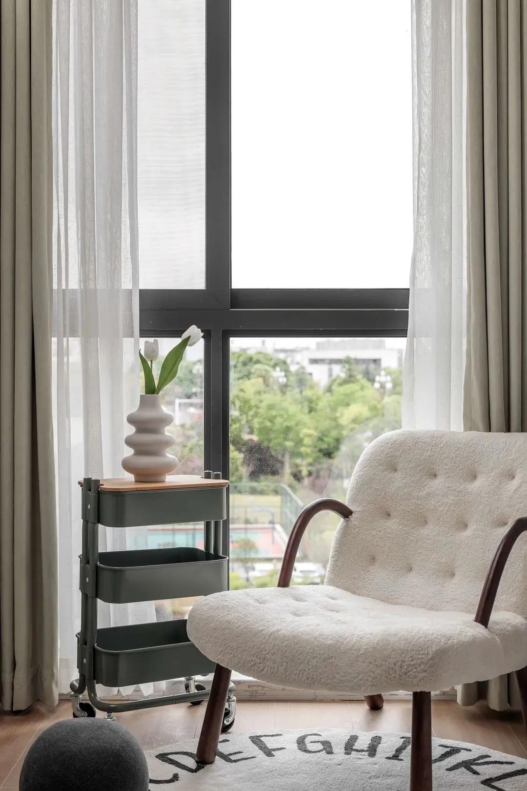 她家這套IKEA風120㎡，大橫廳變「親子互動區」