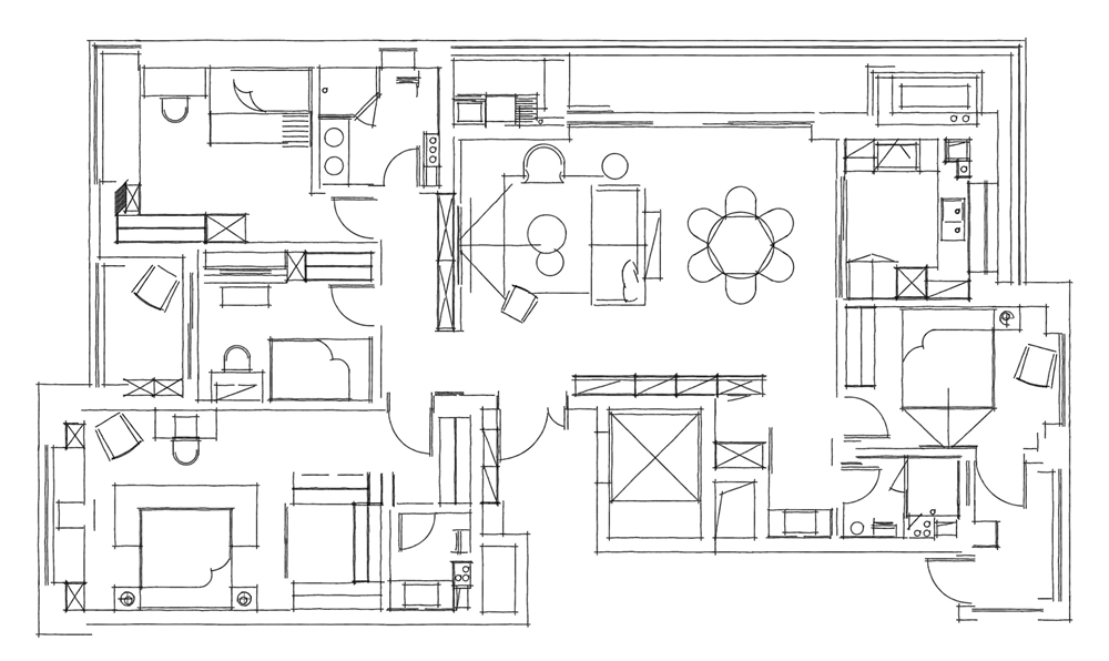 家有活寶二人組，140㎡四居改成雙兒童房，快樂翻倍！