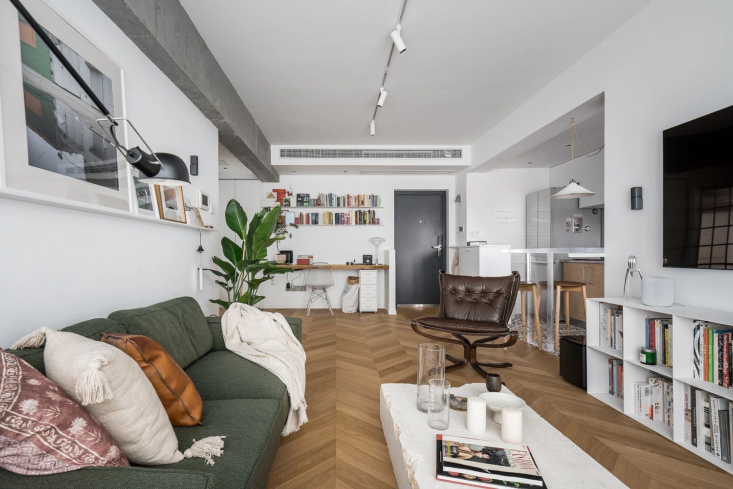 服！平平無奇兩居室，靠這5個設(shè)計逆襲成個性夢想宅