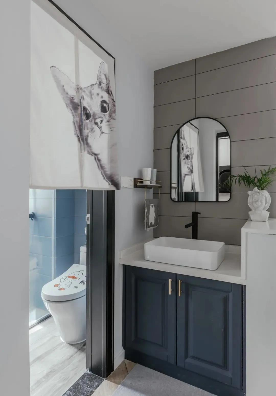 天津85㎡小戶型兩居巧利用，為貓主子再造出1㎡，太有創(chuàng)意！