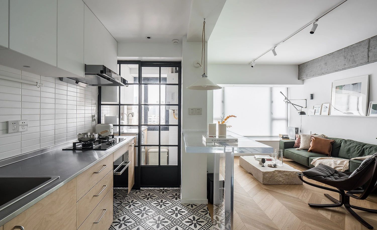 服！平平無奇兩居室，靠這5個設(shè)計逆襲成個性夢想宅