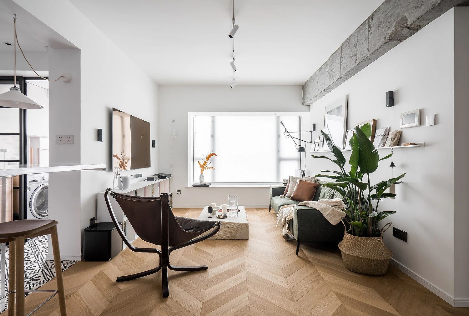 服！平平無奇兩居室，靠這5個設(shè)計逆襲成個性夢想宅