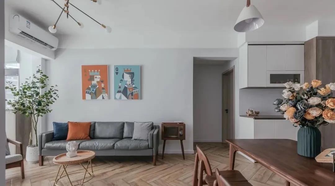 天津85㎡小戶型兩居巧利用，為貓主子再造出1㎡，太有創(chuàng)意！