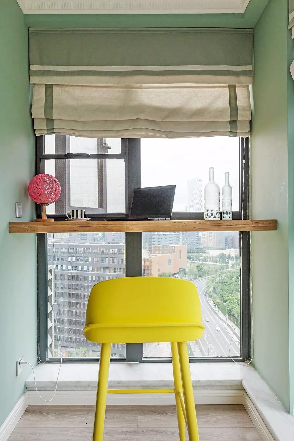 陽臺當作咖啡廳，這套98㎡北歐風，就像雜志中的家