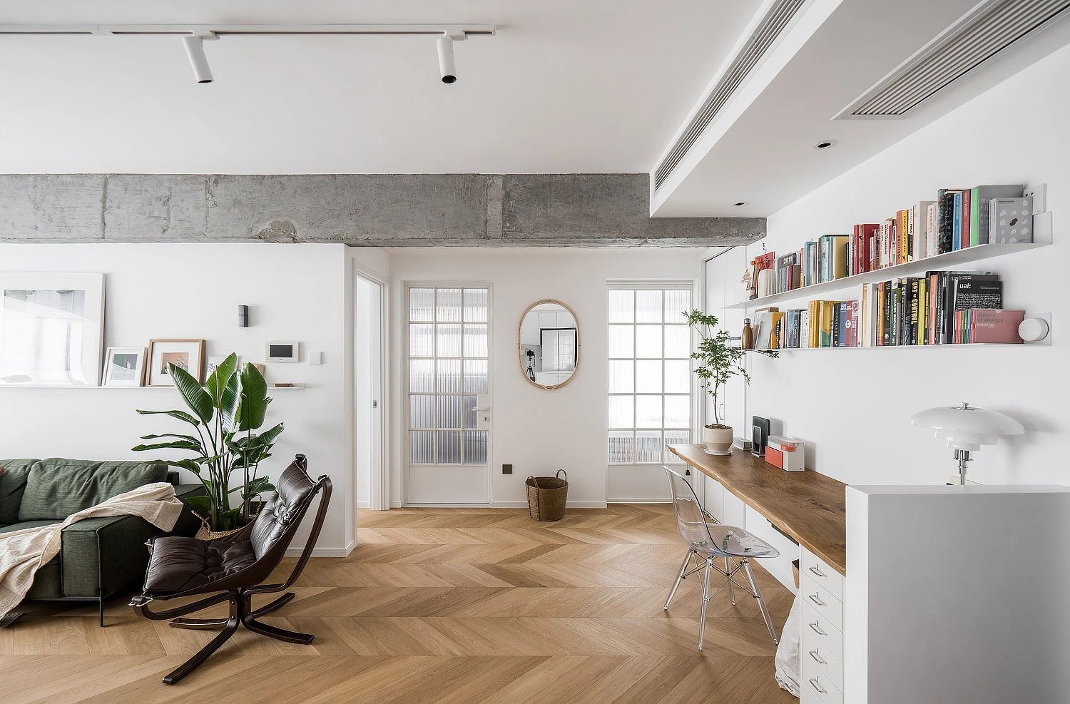 服！平平無奇兩居室，靠這5個設(shè)計逆襲成個性夢想宅