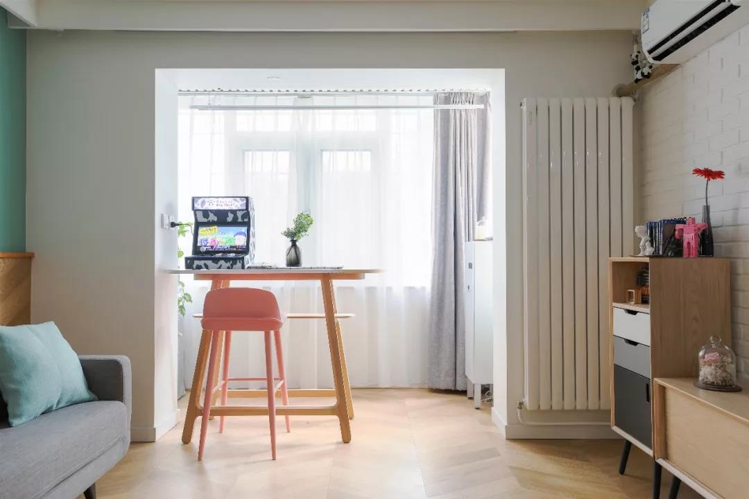 82㎡兩居利用率100%，為毛孩打造游樂場，自己的空間一點不少	