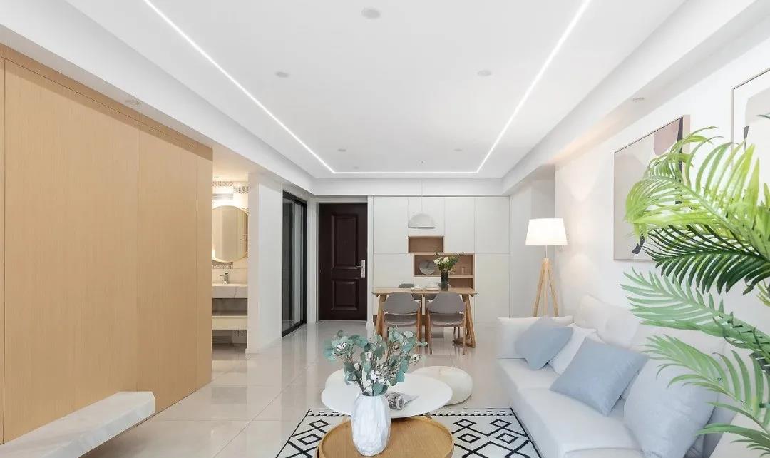 110㎡簡約宅入住一年也不亂，西安夫妻變收納達人來支招