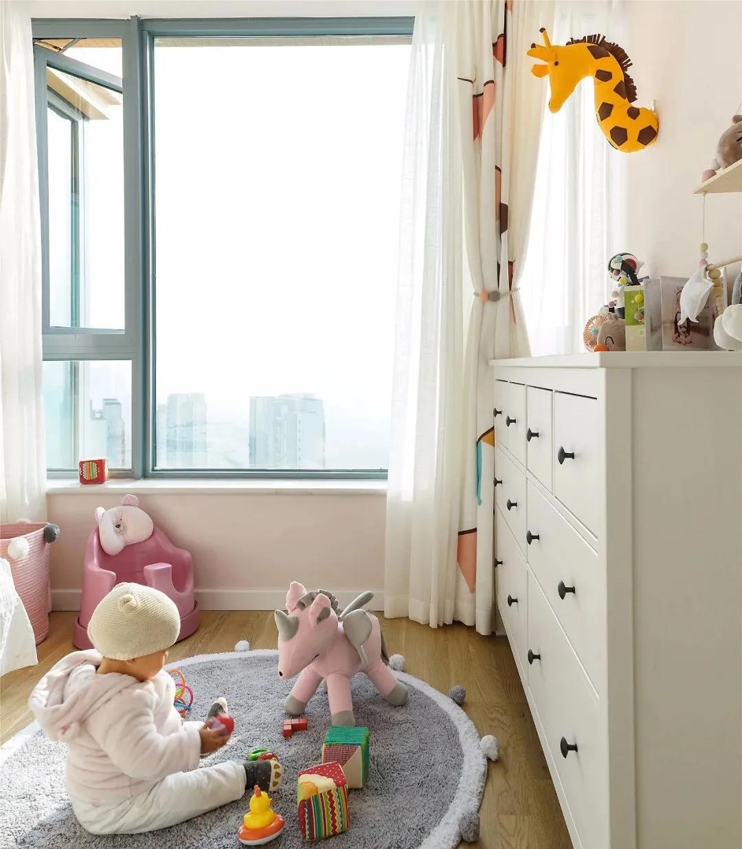 廣州94㎡，主臥向兒童房“借”5㎡，完工多個衣帽間！