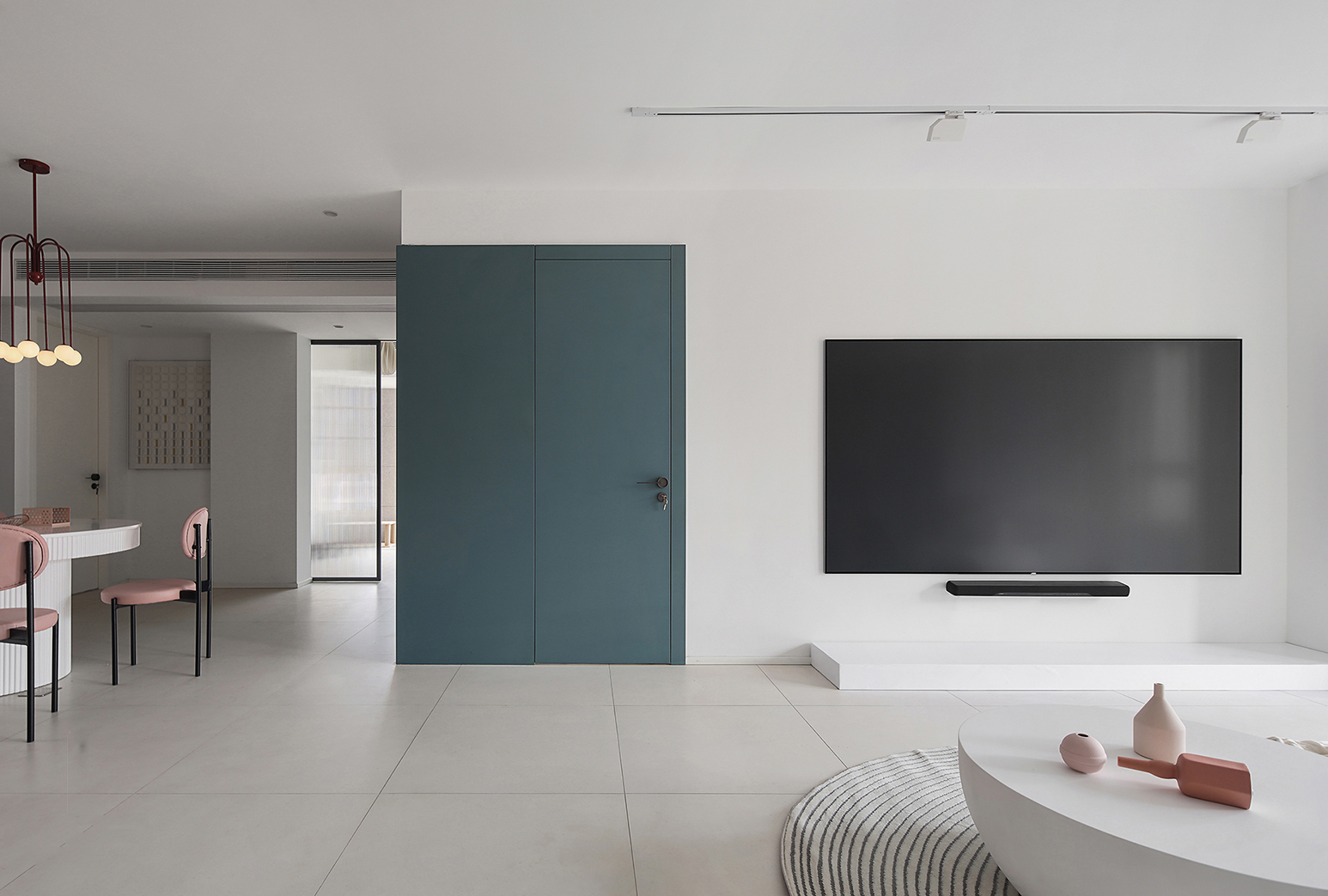 廊坊105㎡北歐陽光宅，高級灰+莫蘭迪色，光影與質(zhì)感交融